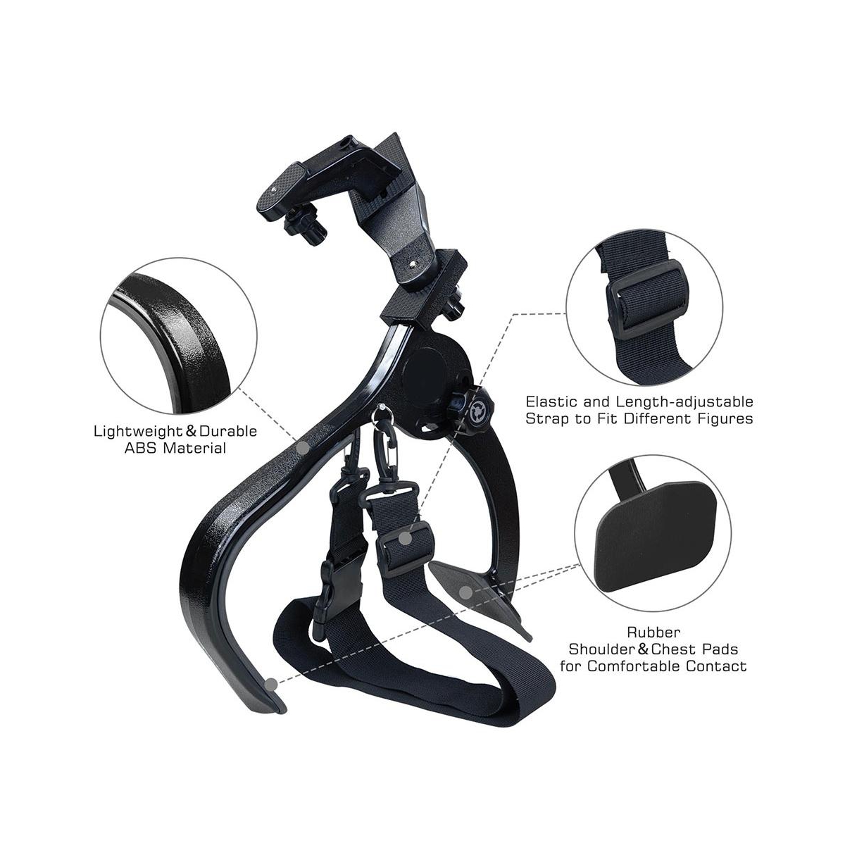 Yescom Shoulder Mount Support Pad Stabilizer for Video Dv Camcorder Hd Dslr Dv Camera