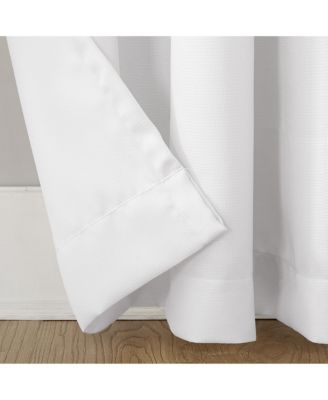 Valerie Heathered Texture Semi-Sheer Grommet Curtain Panel