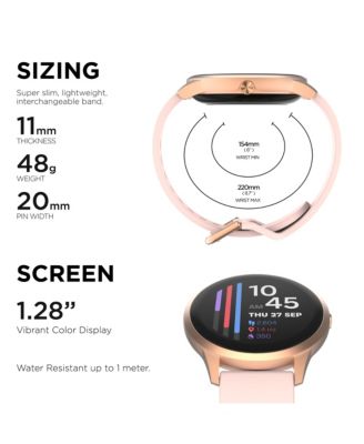 Sport 4 Unisex Silicone Strap Smartwatch 43.2mm