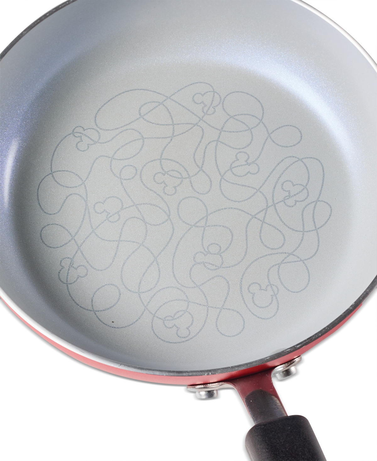 Farberware Disney 8" Ceramic Nonstick Frying Pan In Red