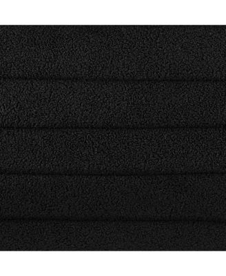 Modern Boucle Teddy Ottoman with Storage