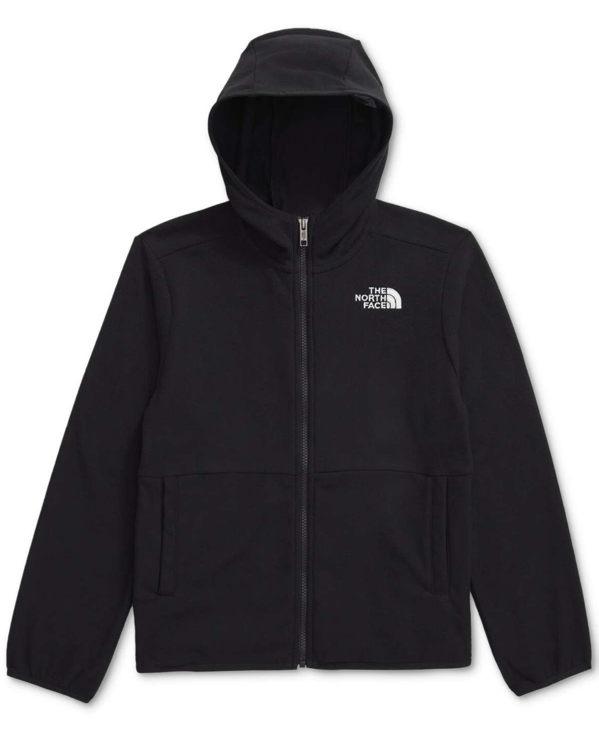 The North Face Big Boys Glacier Full-Zip Hooded Fleece Jacket