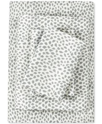 Microfiber Easy Care Printed 4-Pc. Sheet Set, California King