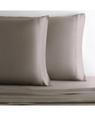 Retreat 2-Piece Sateen Pillowcase Set Breathable, Corner Straps, Extra soft and Cooling