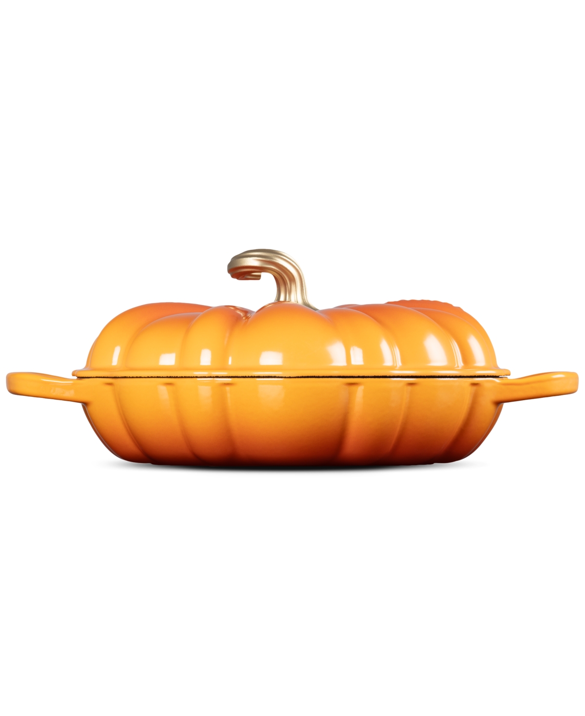 Le Creuset Enameled Cast Iron Signature Pumpkin Braiser, 2.75 Qt. In Persimmon