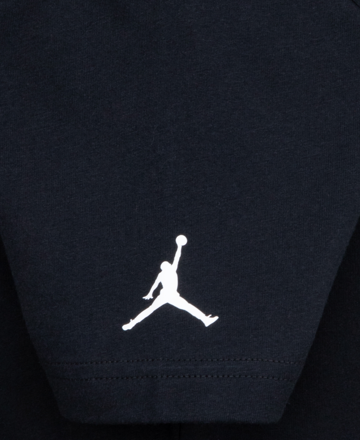 Jordan Little Boys Shattered Glass Jump Man Graphic Tee