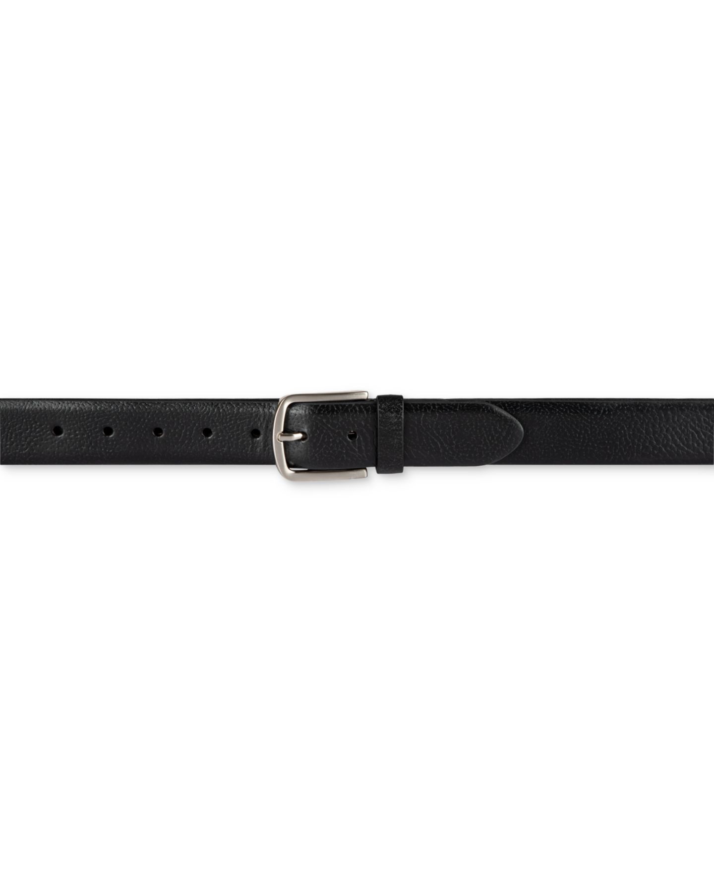 Мужской ремень Club Room Luxury Dress Belt, цвет: Чёрный — фото 4