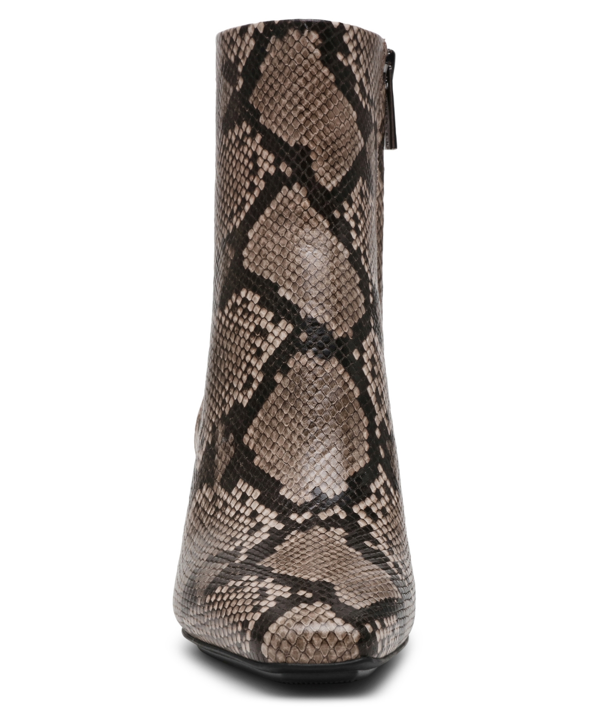 Anne Klein Women's Pablo Snip Toe Dress Booties In Black Croc