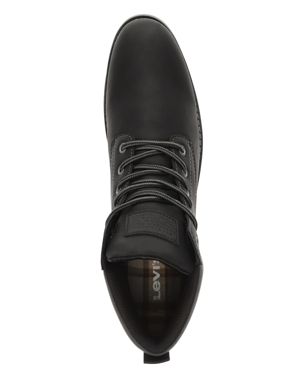 Levi's Men's Charles Sh Lace Up Boot -Charcoal