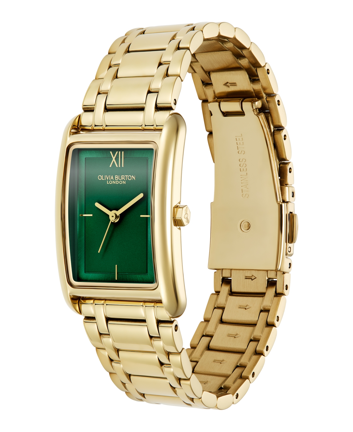 Olivia Burton Women's Grove Gold-tone Stainless Steel Watch 23mm In Gold