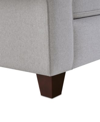 CLOSEOUT! Saeville 43" Fabric Chair, Created for Macy's