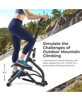 Smart Extra Long Range Climber Stepper with Handlebar