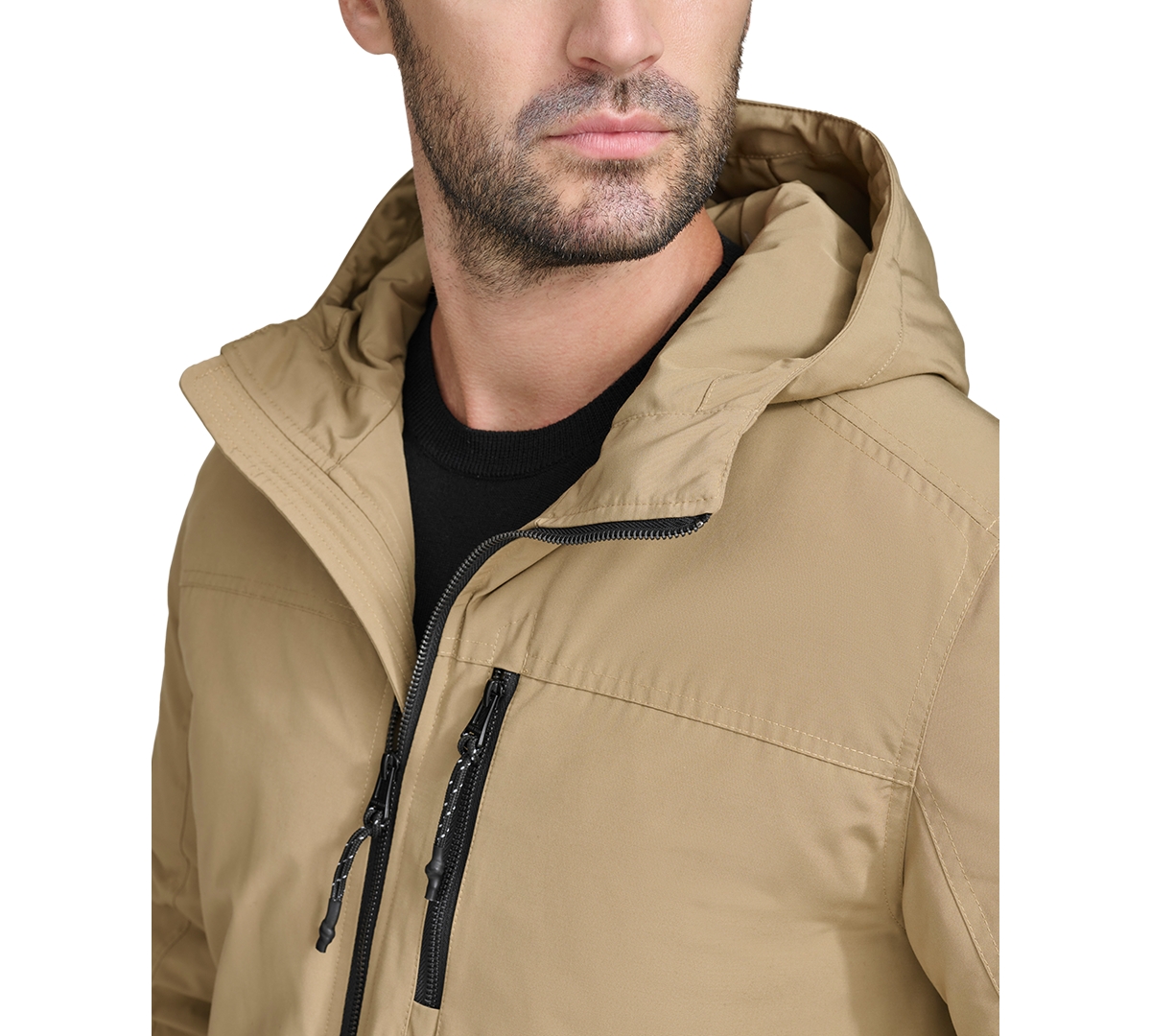Cole Haan Men's Hooded Down Jacket