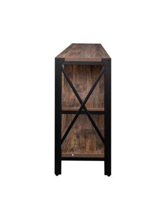 Industrial Farmhouse TV Stand for Living Room & Bedroom