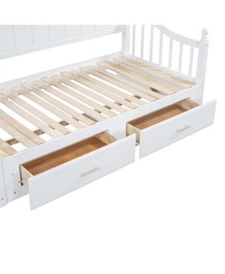 Streamdale Twin Daybed with Trundle, Storage & Extension, Grey (Arrives 9.12)