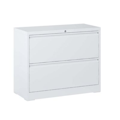 Streamdale 2-Drawer Lateral File Cabinet with Lock for Legal, A4, F4 Files