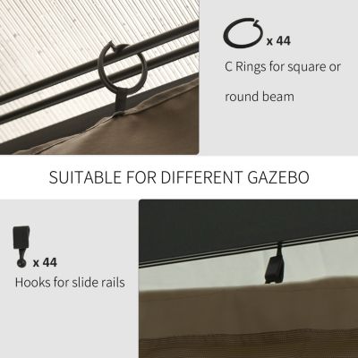 10' x 12' Universal Gazebo Sidewalls with Hardware