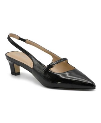 Womens Adria Low Heel Dress Slingback