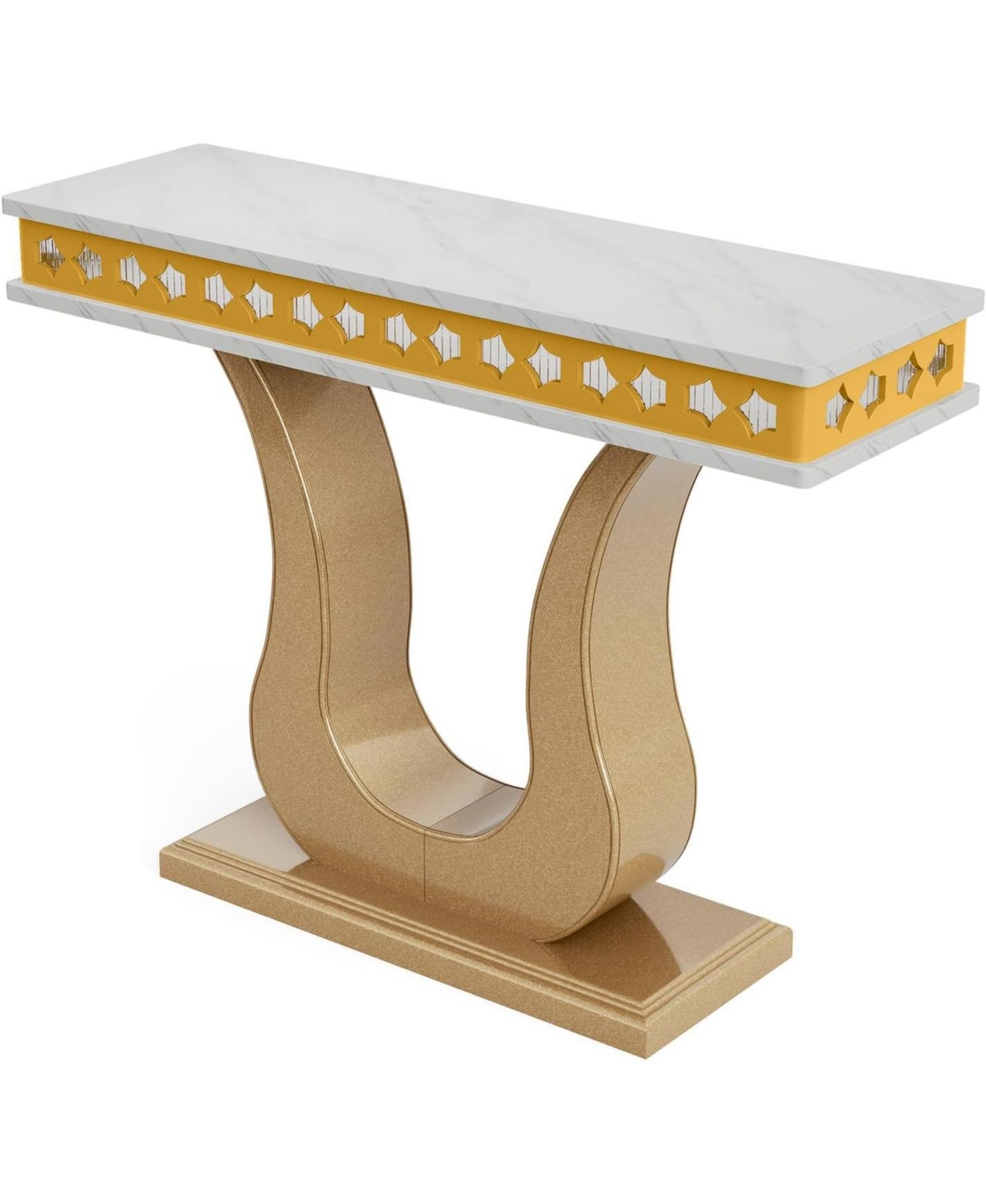 Tribesigns 63" Modern Entryway Table, Narrow Long Sofa Console, Wooden Rectangular Accent Table Behind Couch