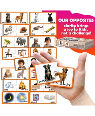 5X MEGASET Matching Puzzles for Toddlers 3-5 - Numbers, Animals, Opposites