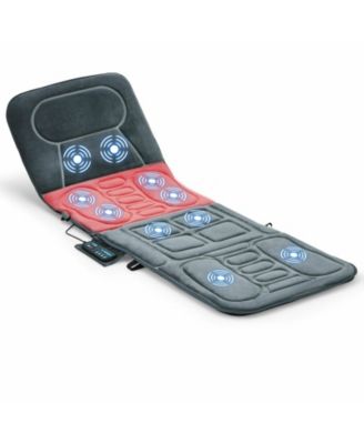 Foldable Massage Mat with Heat and 10 Vibration Motors