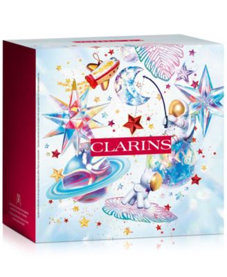 186000 現状品 CLARINS クラランス macy's コフレBox Beauty & wellbeing set [0000000001065] Clarins 6-Pc. Limited-Edition Super Restorative Luxury Skincare