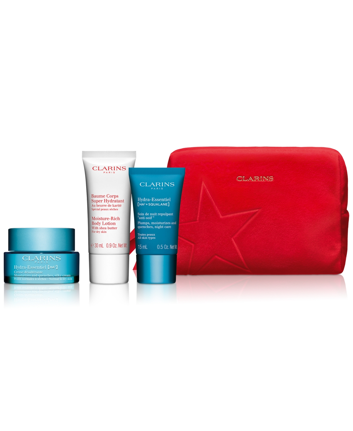 Clarins 4-Pc. Limited-Edition Hydra-Essentiel Skincare Starter Set
