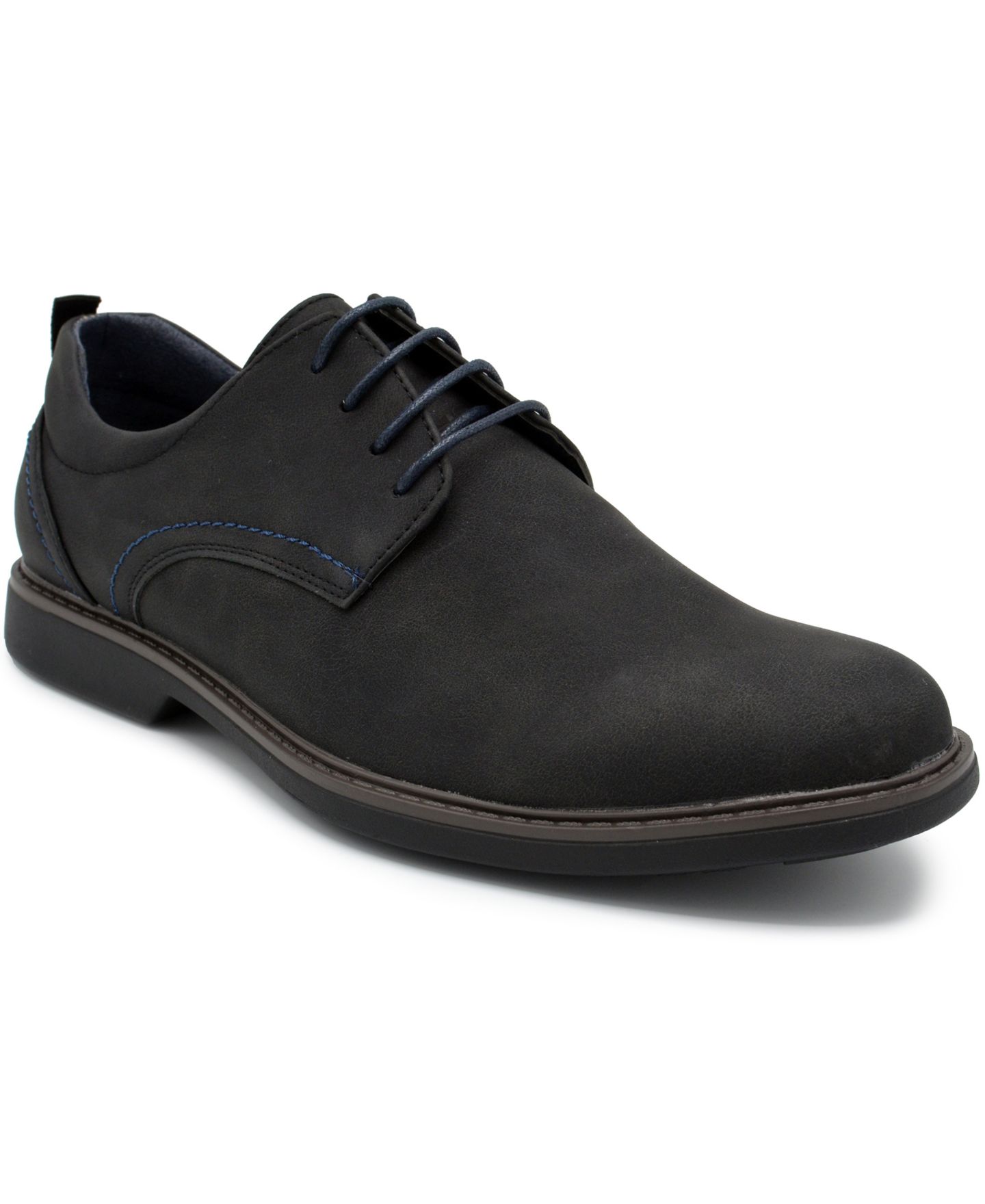 Мужские туфли Aston Marc Verlon Oxford Dress Shoe, цвет: Чёрный — фото 1