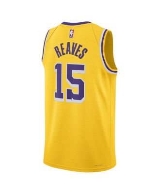 Men’s and Women’s Austin Reaves Gold Los Angeles Lakers Swingman Jersey - Icon Edition