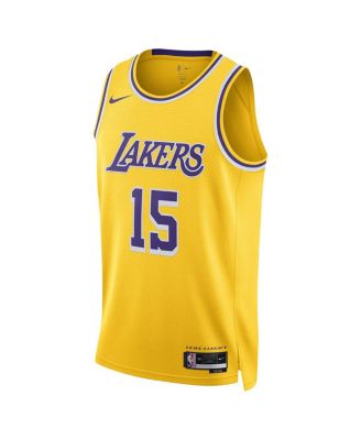 Men’s and Women’s Austin Reaves Gold Los Angeles Lakers Swingman Jersey - Icon Edition