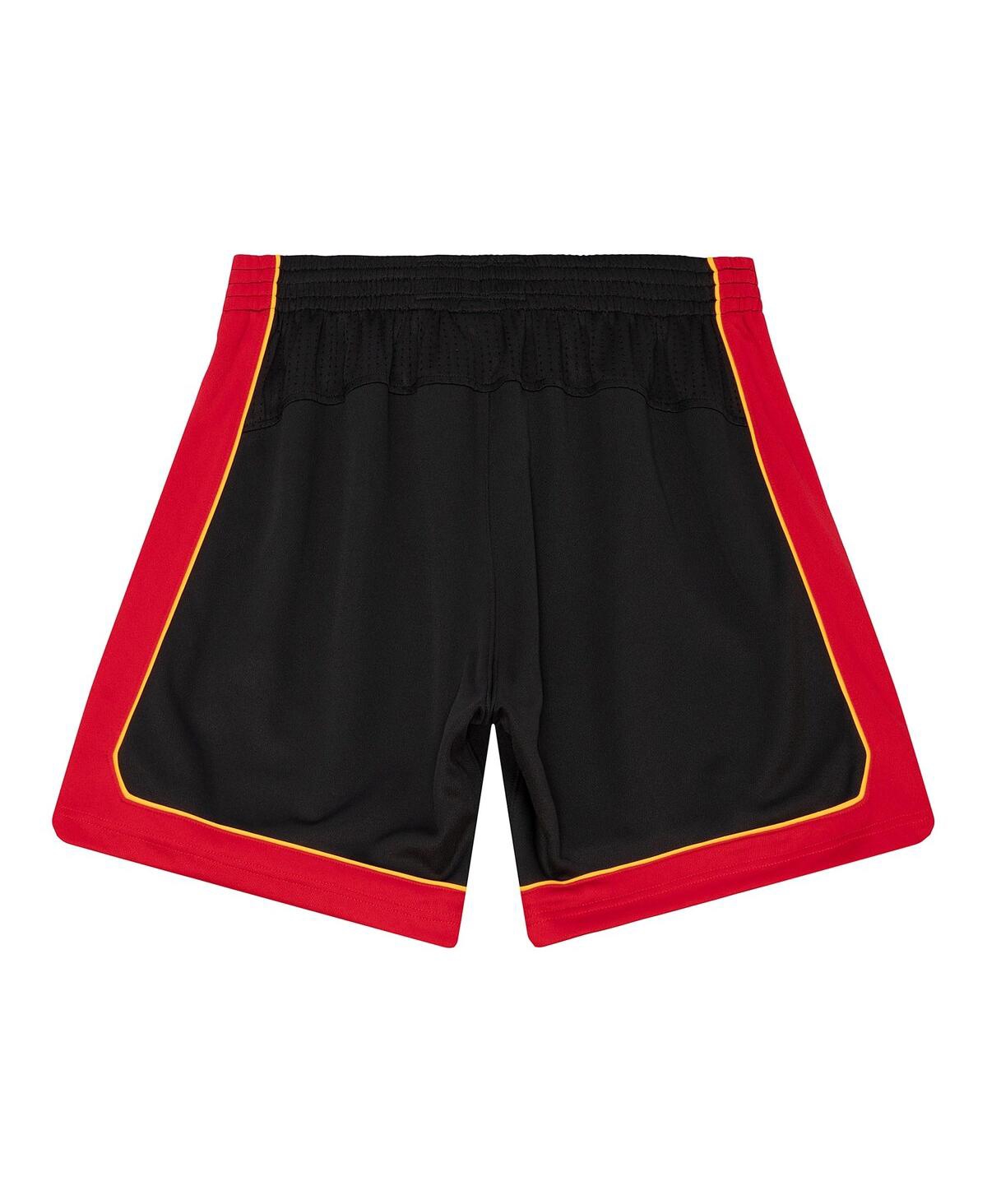Mitchell & Ness Men's Black Miami Heat 2012-13 Hardwood Classics Road Replica Shorts In Black