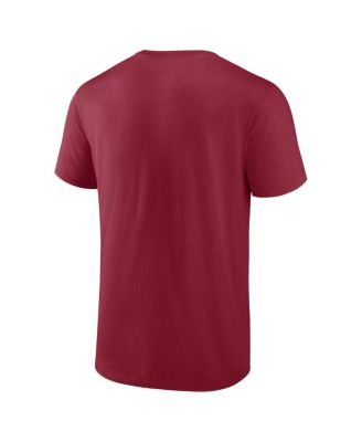 Men's Crimson Oklahoma Sooners Modern Tri T-Shirt