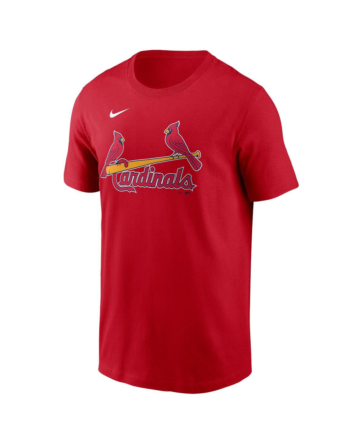 Fanatics Nike Men's Nolan Arenado Red St. Louis Cardinals Fuse Name Number T-shirt In Red