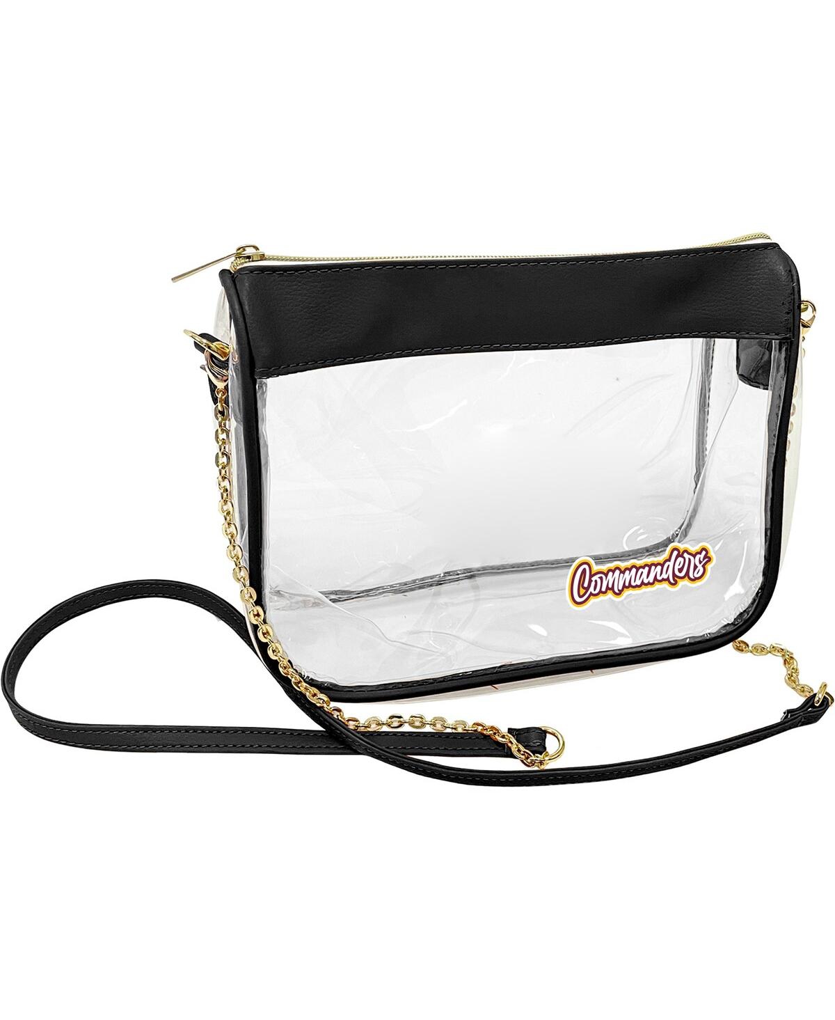 Washington Commanders Hype Stadium Crossbody Clear Bag