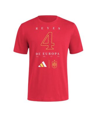 Men's Red Spain National Team 2024 European Champions T-Shirt