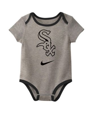 Baby Chicago White Sox Authentic Collection Three-Pack Bodysuit Set