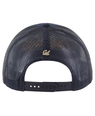 Men's Navy Michigan Wolverines Garner Trucker Adjustable Hat