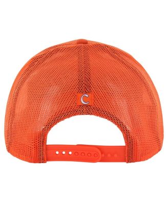 Men's Orange Clemson Tigers Garner Trucker Adjustable Hat