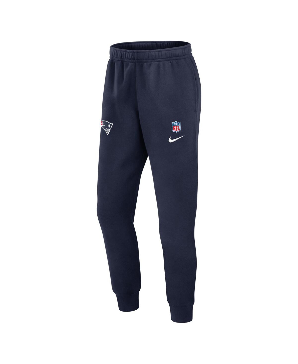 Nike Men'sNew England Patriots 2024 Sideline Club Pants - Navy