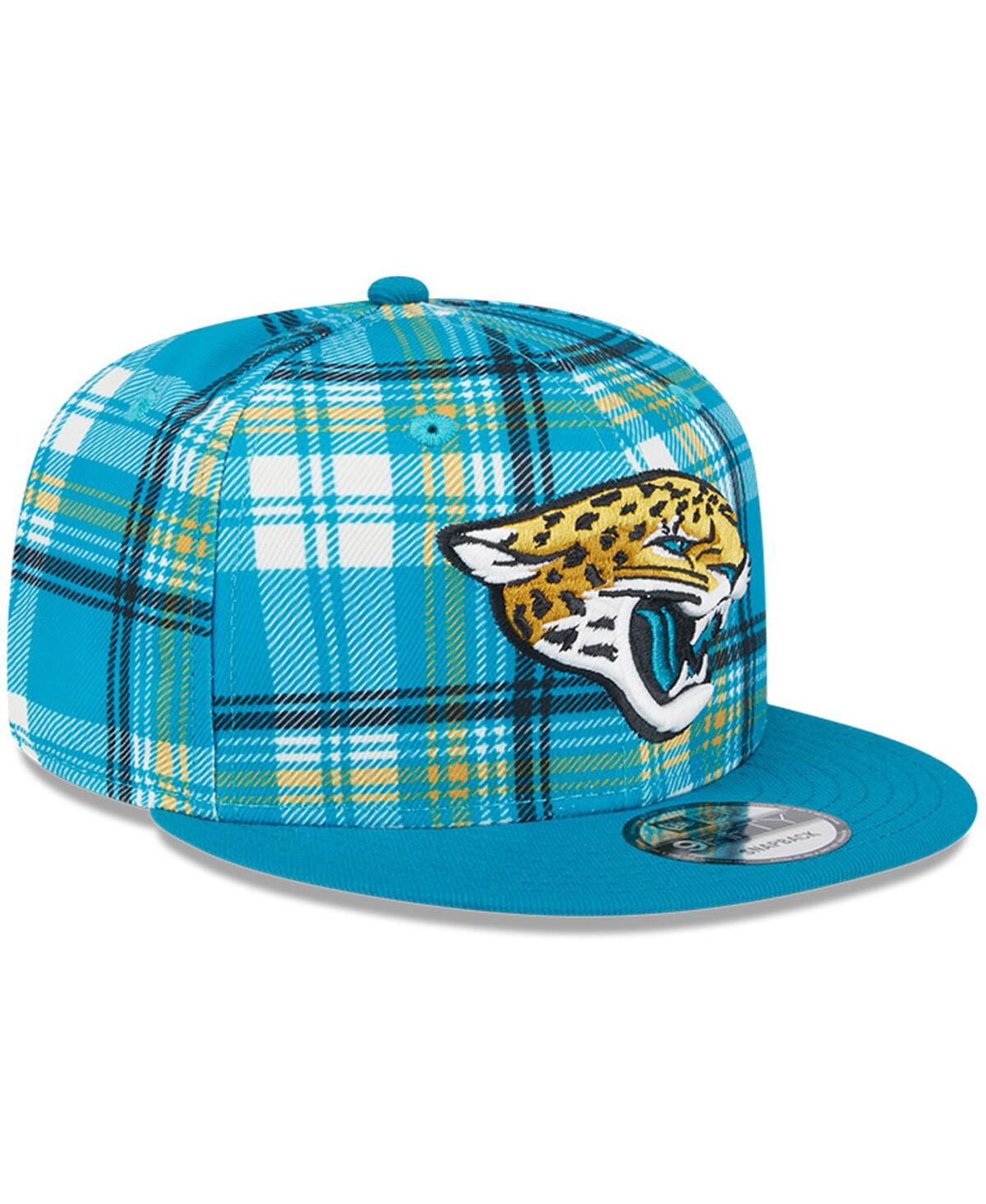 New Era Men's Teal Jacksonville Jaguars 2024 Sideline Statement 9fifty Snapback Hat In Teal