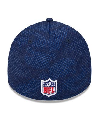 Men's Navy New England Patriots 2024 Sideline 39THIRTY Flex Hat