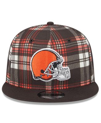 Men's Brown Cleveland Browns 2024 Sideline Statement 9FIFTY Snapback Hat