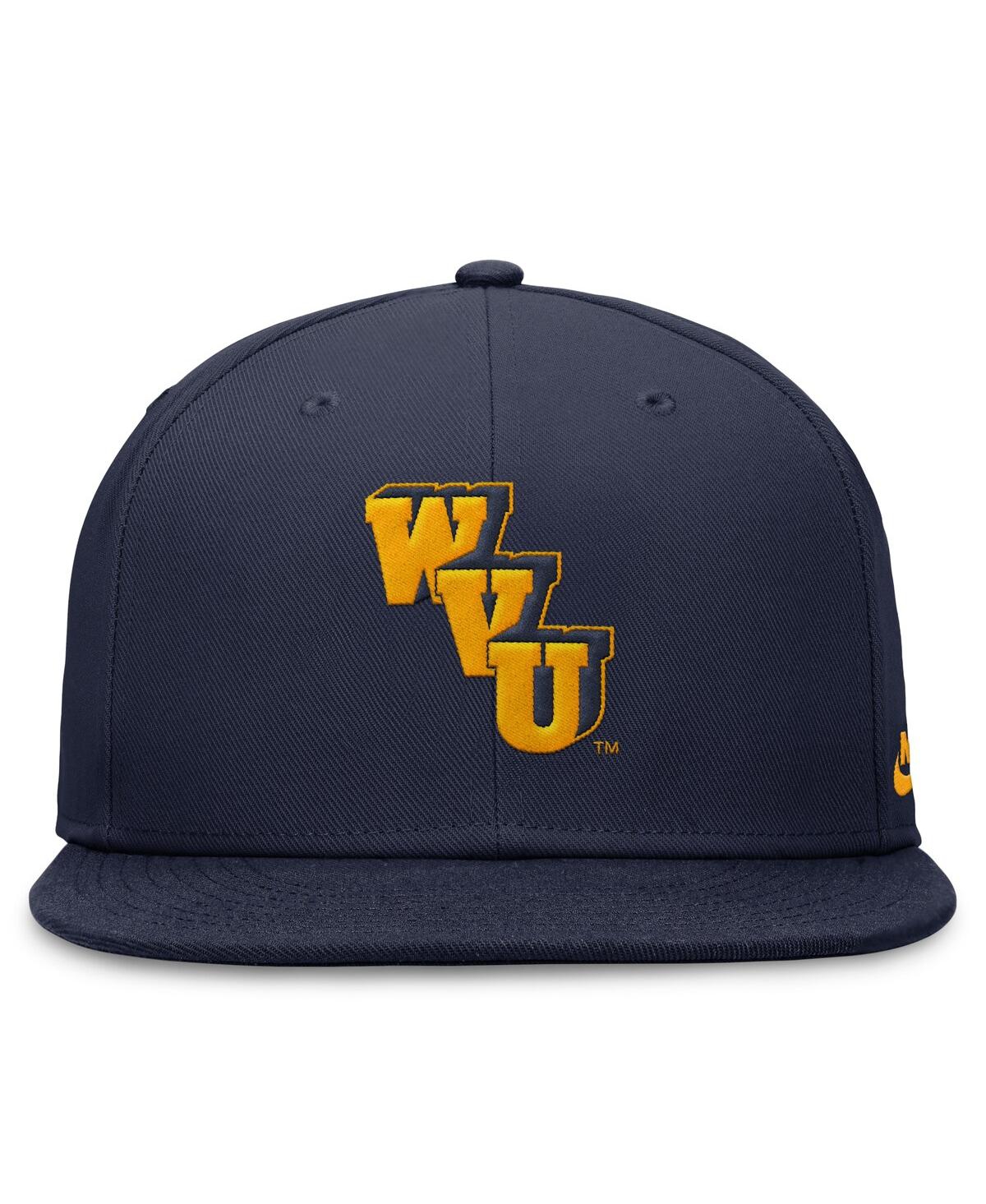 Nike Men's Navy West Virginia Mountaineers Legacy True Fitted Hat In Navy