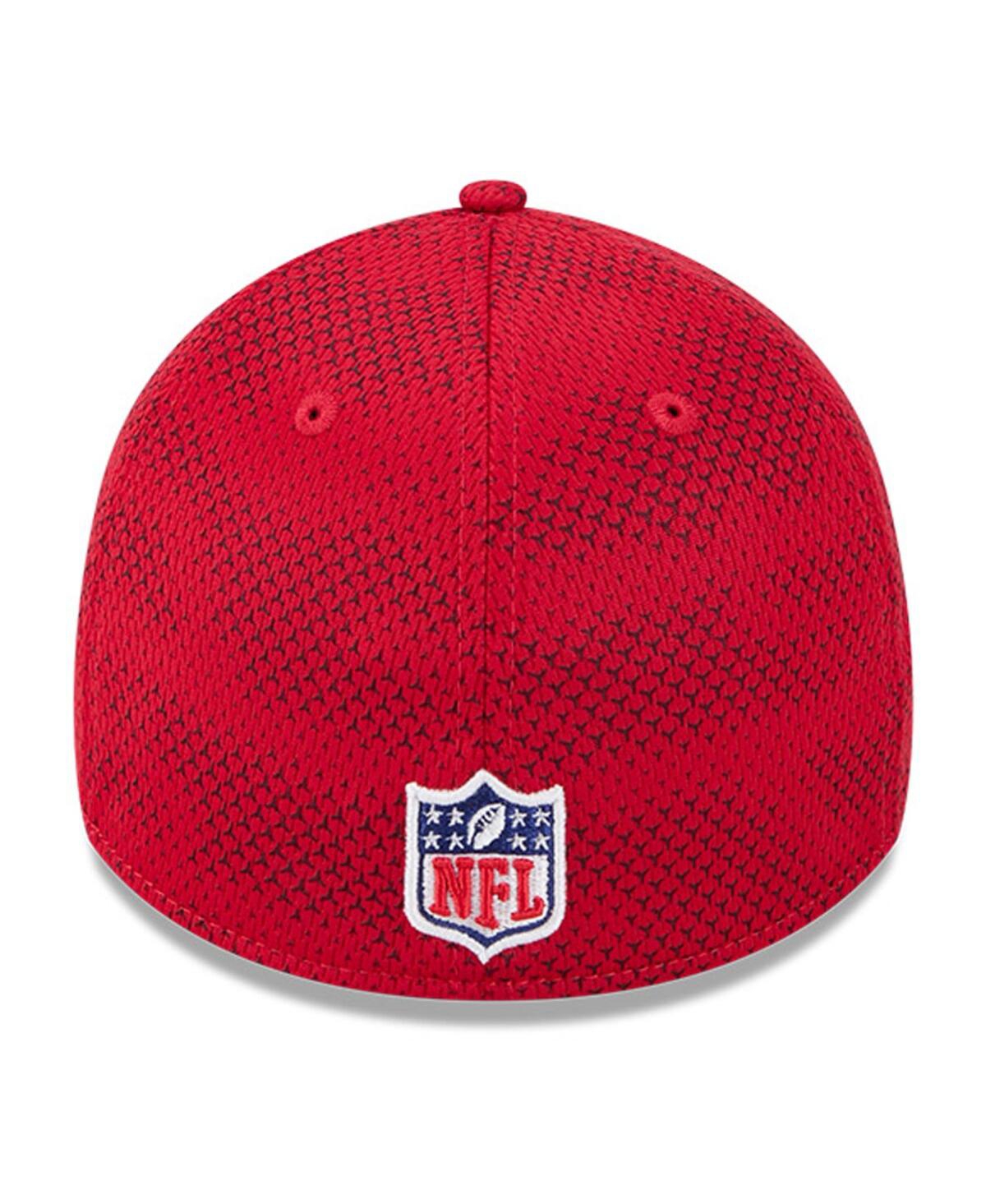 New Era Men's Scarlet San Francisco 49ers 2024 Sideline 39thirty Flex Hat In Scarlet