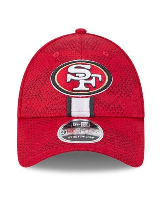Men's Scarlet San Francisco 49ers 2024 Sideline 9FORTY Stretch-Snap Hat