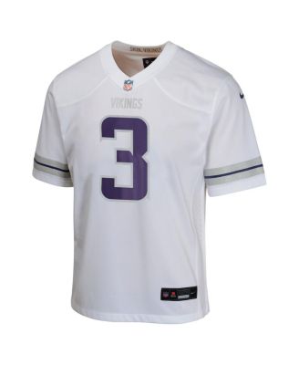 Big Boys and Girls Jordan Addison White Minnesota Vikings Alternate Game Jersey