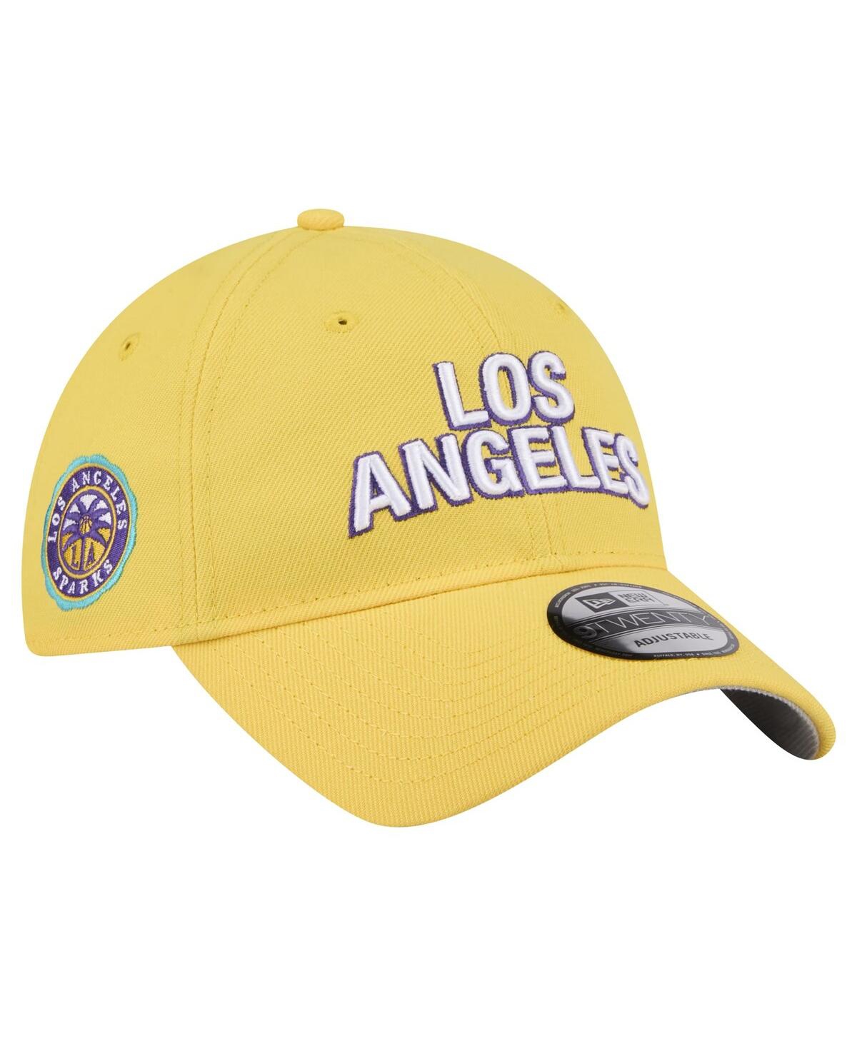 New Era Men's And Women's Gold Los Angeles Sparks Rebel Series 9twenty Adjustable Hat In Gold