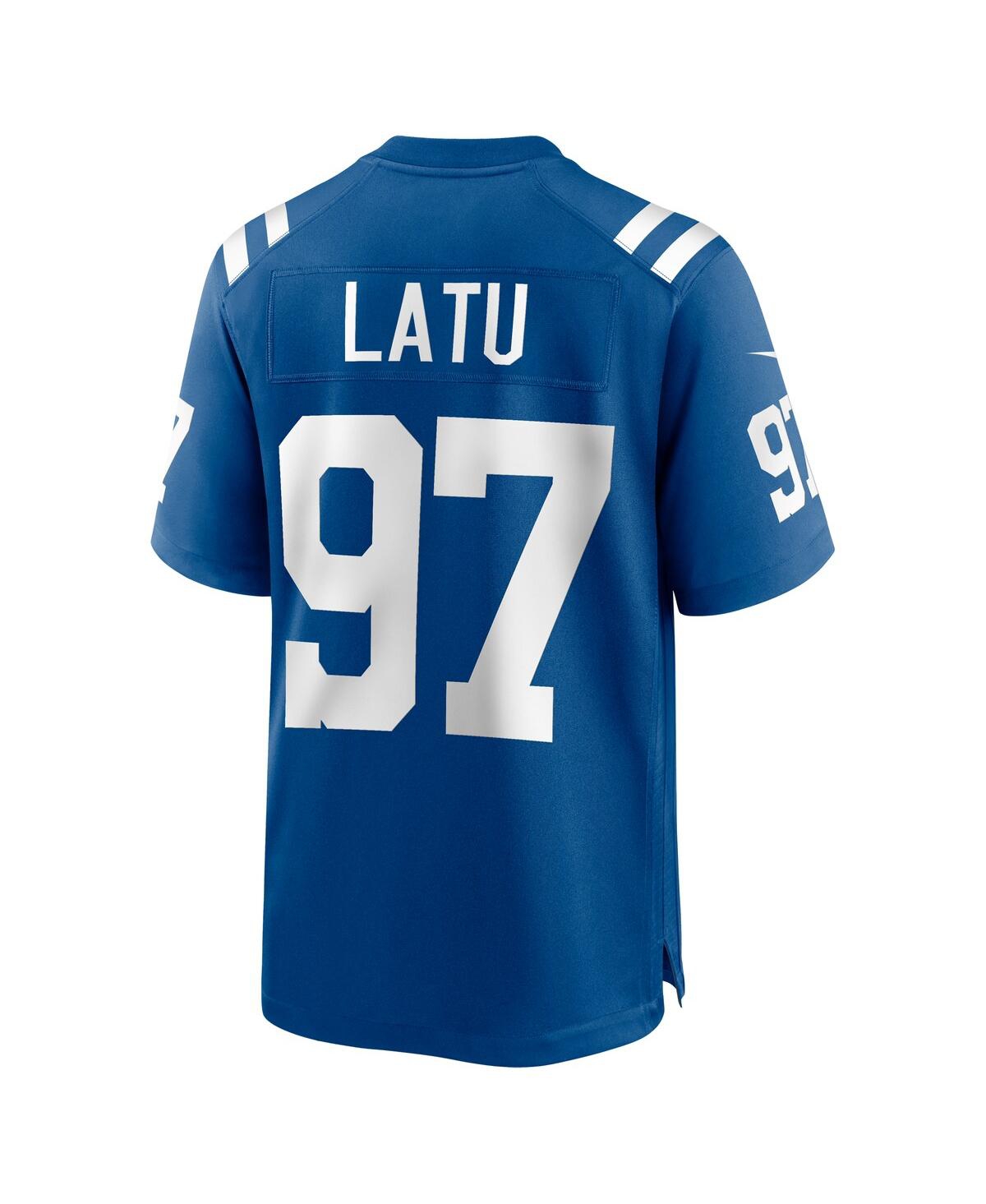 Nike Men's Laiatu LatuIndianapolis Colts 2024 Nfl Draft First Round Pick Player Game Jersey - Royal