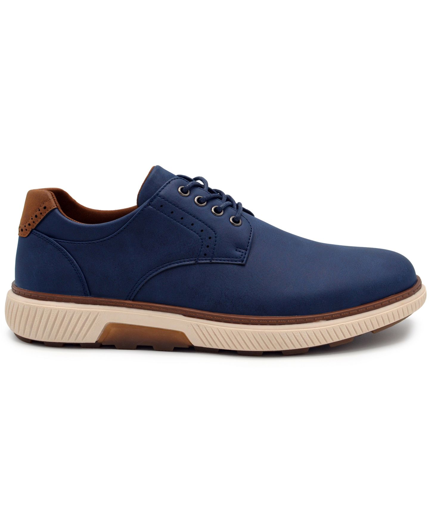 Обувь Aston Marc Men’s Anson Oxford, цвет: Тёмно-синий — фото 3