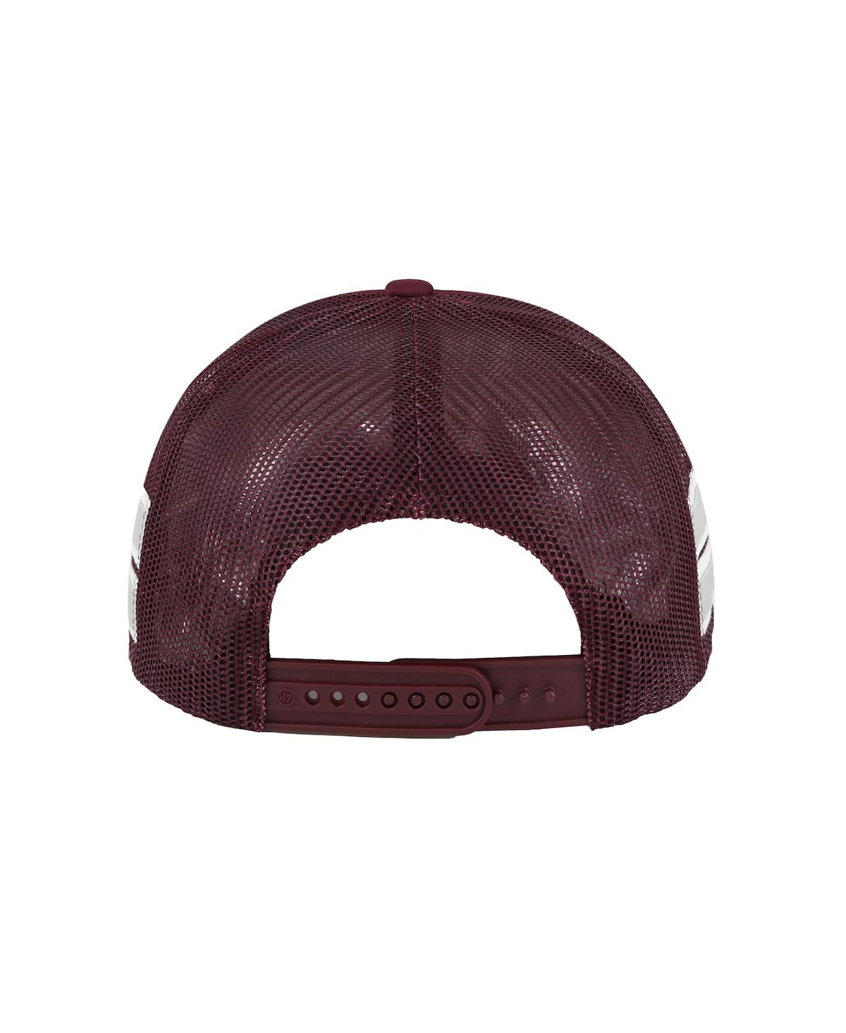 47 Brand Men's Maroon Texas A M Aggies Sideband Trucker Adjustable Hat In Maroon